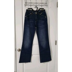 ESCADA SPORT Women's Blue Jeans Pants Bootcut Stretch Pocket Made In Italy Sz 36